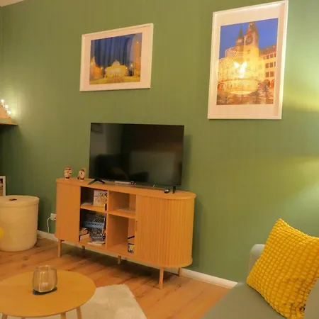 شقة Karl Kassberg Mit Sonnigem Balkon شيمنيتز