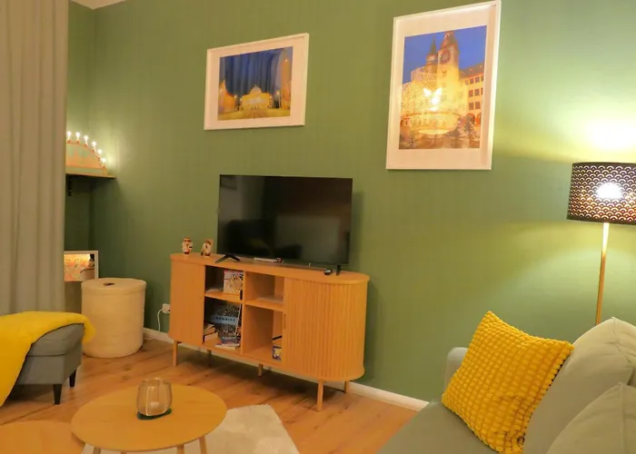 Apartament Karl Kassberg Mit Sonnigem Balkon Chemnitz